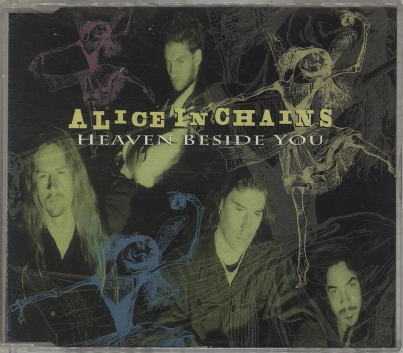 Alice In Chains Heaven Beside You - Promo-sticker UK CD single