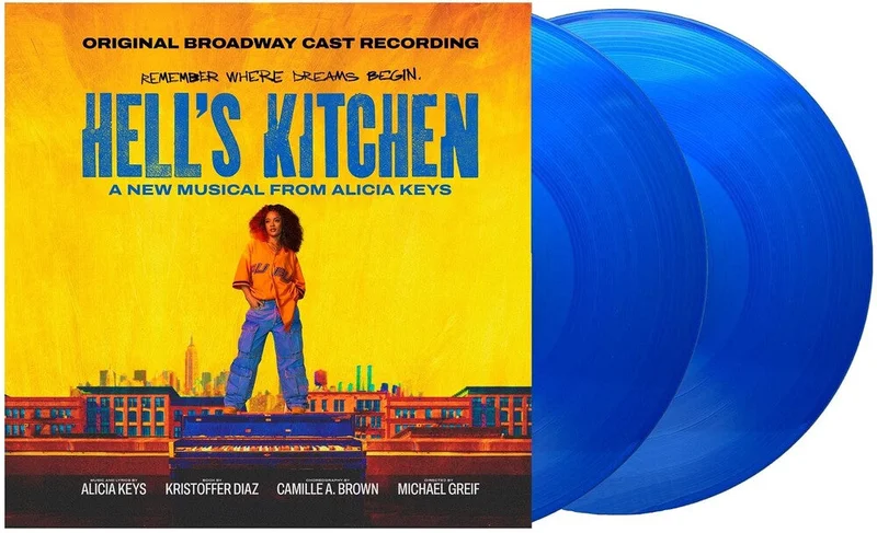 Alicia Keys  / Bean,Shoshana / Moon,Maleah Joi - Hell's Kitchen - Original Broadway Cast Recording [2LP Transparent Blue]