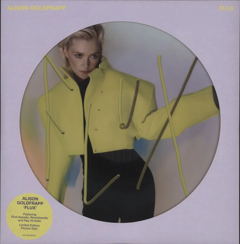 Alison Goldfrapp Flux + Autographed Print UK Picture disc LP