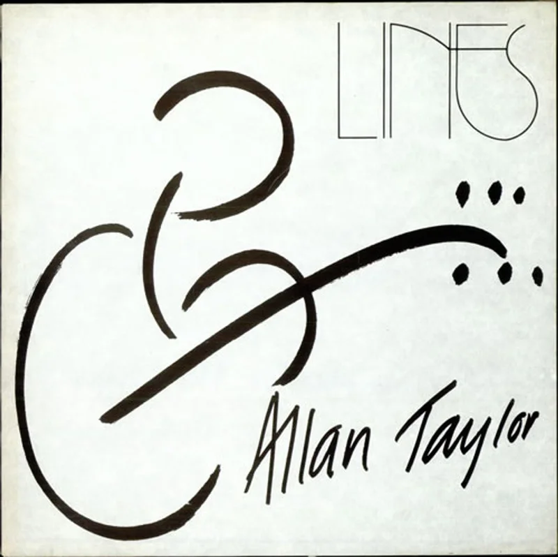Allan Taylor Lines UK Vinyl LP