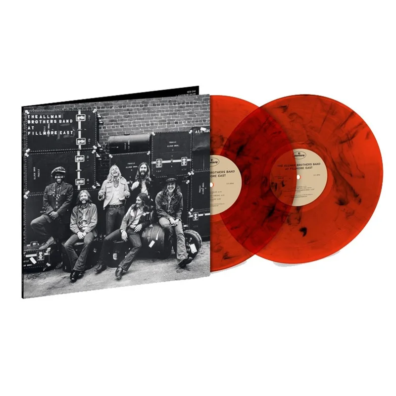 Allman Brothers Band At Fillmore East - Red Splatter Vinyl - Sealed UK 2-LP vinyl set
