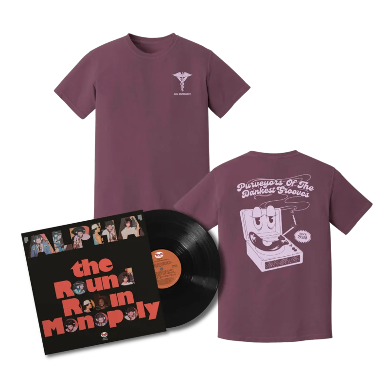 Alpha + Dankest Grooves Tee