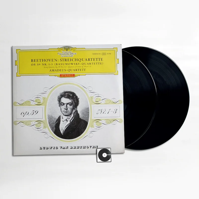 Amadeus-Quartett - "Beethoven: Streichquartette Op. 59 Nr. 1-3 (Rasumowsky Quartette)"