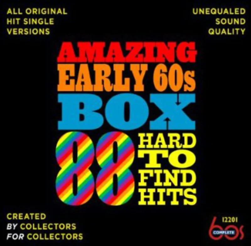 Amazing Early 60s Box 88 Hard-To-Find Hits - Amazing Early 60s Box: 88 Hard-To-Find Hits / Various [CD]