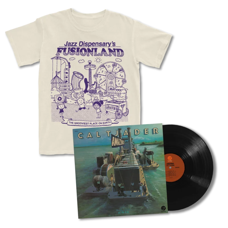 Amazonas (Jazz Dispensary Top Shelf Series) (LP) + Fusionland T-Shirt Bundle