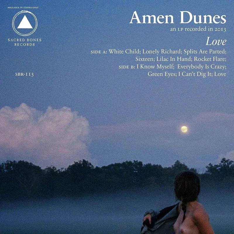 Amen Dunes - Love - Blue & White Marble (Blue) [Colored Vinyl] (Wht)