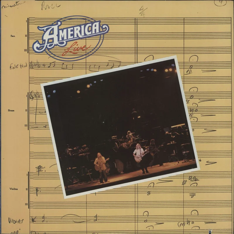 America America Live US Vinyl LP