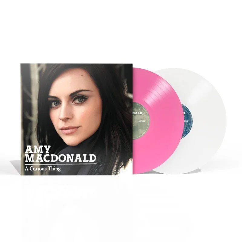Amy MacDonald A Curious Thing - National Album Day 2025 - Pink & Clear Vinyl - Sealed UK 2-LP vinyl set