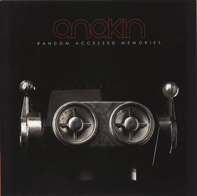 Anakin Random Accessed Memories - Black with White Splatter Vinyl US Vinyl LP