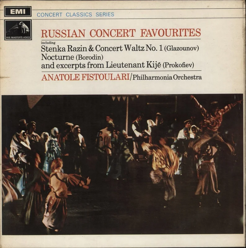 Anatole Fistoulari Russian Concert Favourites UK Vinyl LP