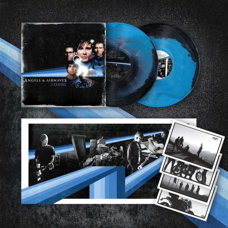 Angels & Airwaves - I-Empire -Black Blue Vinyl - LP