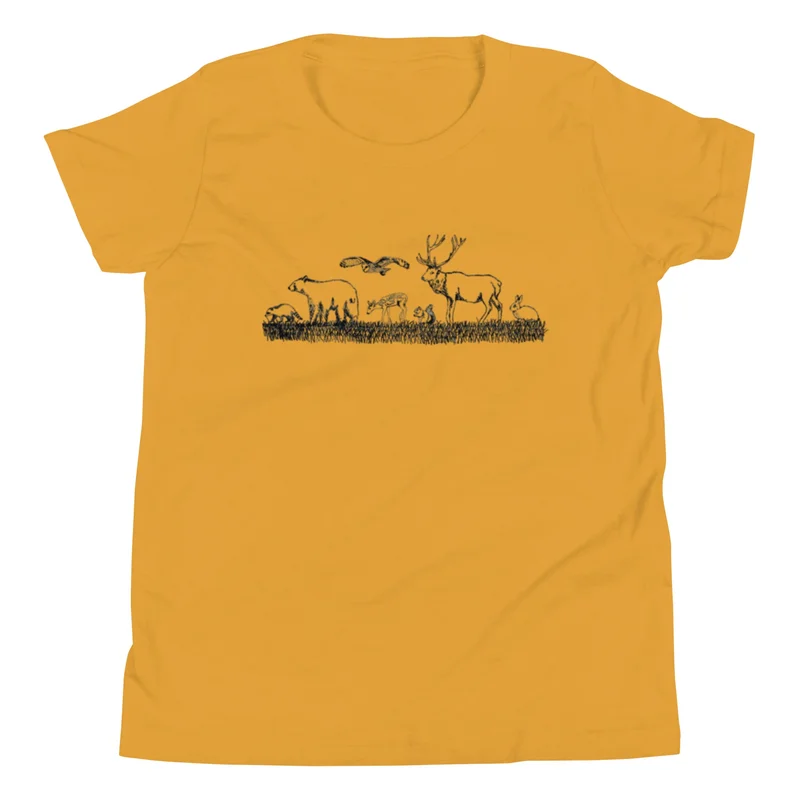 Animal Parade Youth Tee Berry