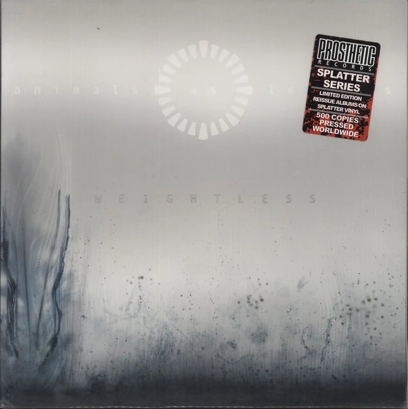Animals As Leaders Weightless - Clear with Red & Blue Splatter Vinyl US Vinyl LP