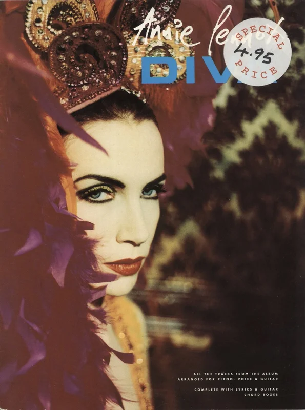 Annie Lennox Diva Songbook UK Book