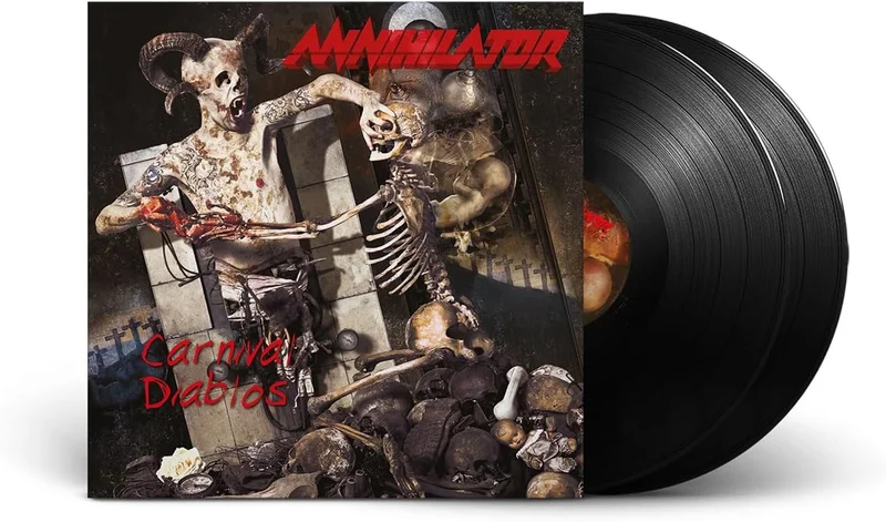 Annihilator Carnival Diablos - 180 Gram Black Vinyl 45RPM Edition - Sealed UK 2-LP vinyl set