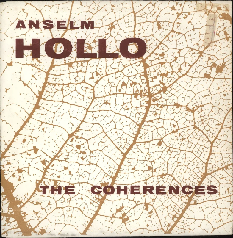 Anselm Hollo The Coherences UK Vinyl LP