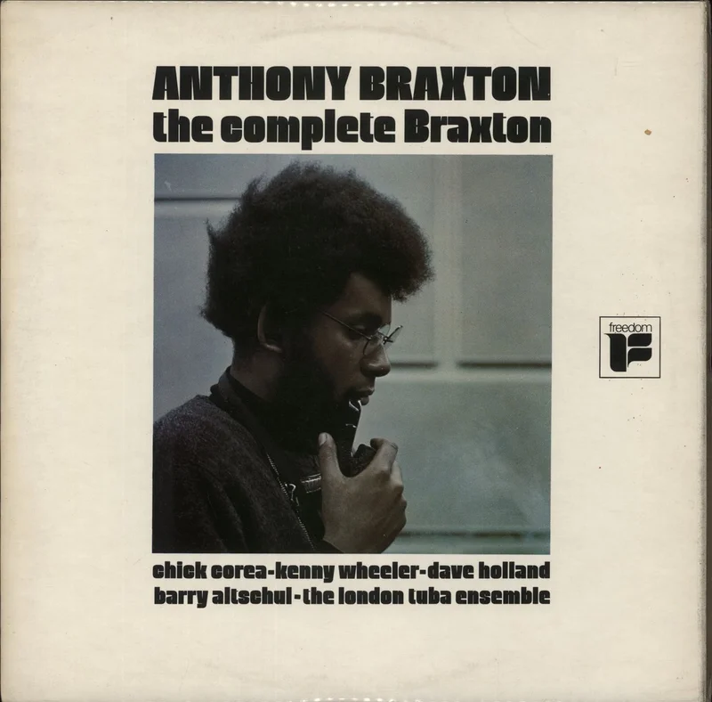 Anthony Braxton The Complete Braxton UK 2-LP vinyl set
