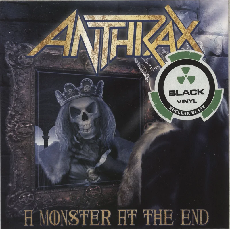 Anthrax A Monster At The End - Black Vinyl UK 7" vinyl