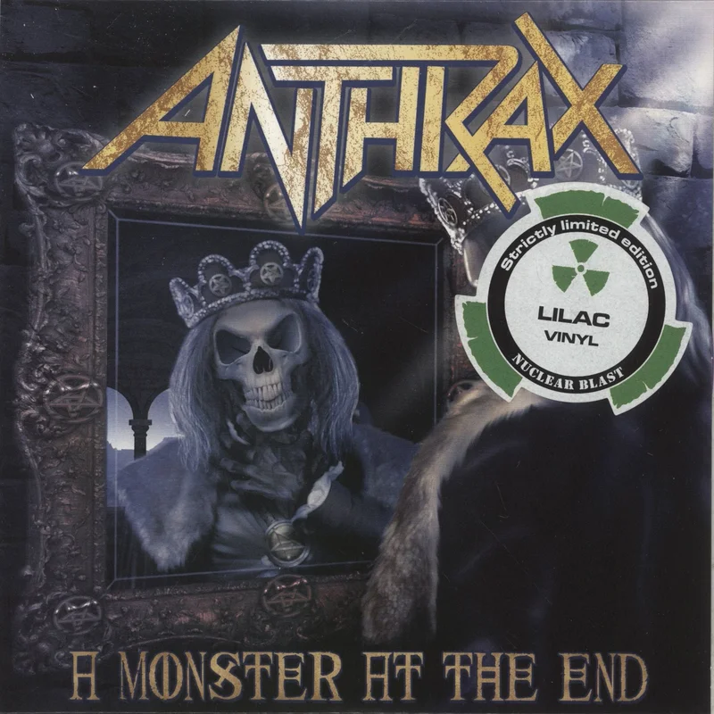 Anthrax A Monster At The End - Lilac Vinyl UK 7" vinyl