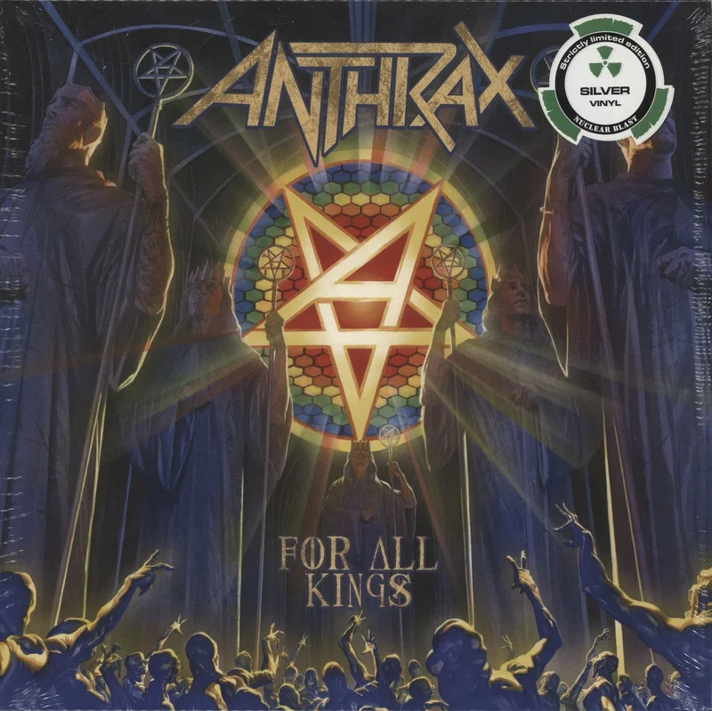 Anthrax For All Kings - Silver Vinyl - Sealed UK 2-LP vinyl set