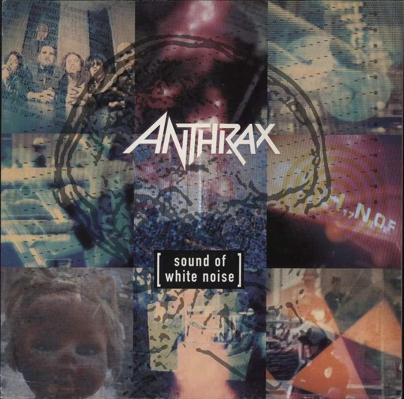 Anthrax Sound Of White Noise - EX German Vinyl LP