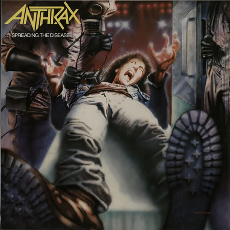 Anthrax Spreading The Disease German Vinyl LP