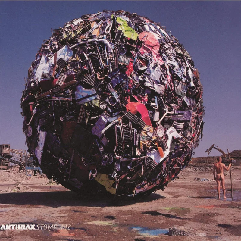 Anthrax Stomp 442 (Clear with Blue & Green Splatter Vinyl