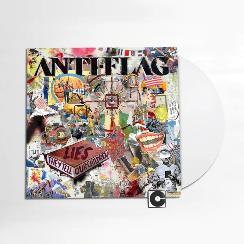 Anti-Flag - "Lies They Tell Our Children" Bone Vinyl