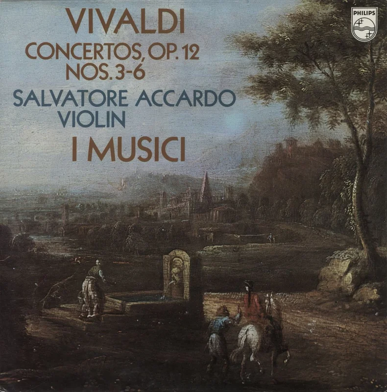 Antonio Vivaldi Concertos, Op.12 Nos. 3-6 - White Label Test Pressing Dutch Promo Vinyl LP