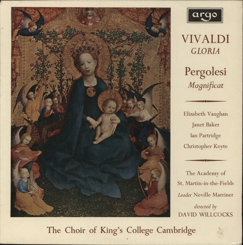 Antonio Vivaldi Gloria / Magnificat UK Vinyl LP