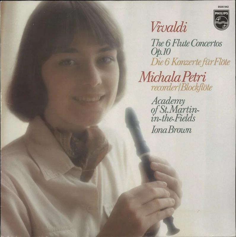 Antonio Vivaldi Vivaldi: The 6 Flute Concertos, Op. 10 = Die 6 Konzerte Fr Flte Dutch Vinyl LP
