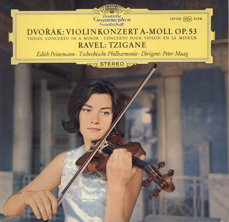Antonn Dvork Dvork: Konzert Fr Violine Und Orchester A-moll Op. 53 / Tzigane German Vinyl LP