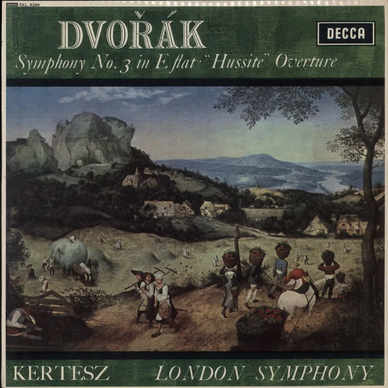 Antonn Dvork Dvork: Symphony No. 3 in E-flat / 'Hussite' Overture UK Vinyl LP