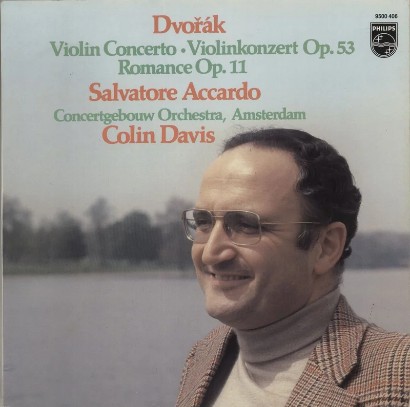 Antonn Dvork Dvork: Violin Concerto Op. 53 / Romance Op. 11 Dutch Vinyl LP
