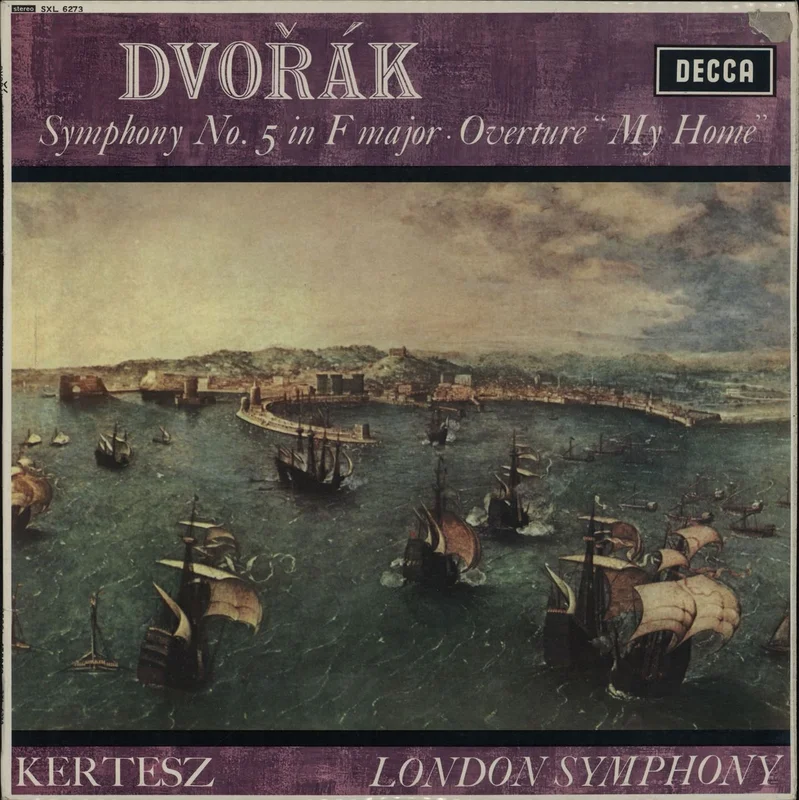 Antonn Dvork Symphony No. 5 UK Vinyl LP