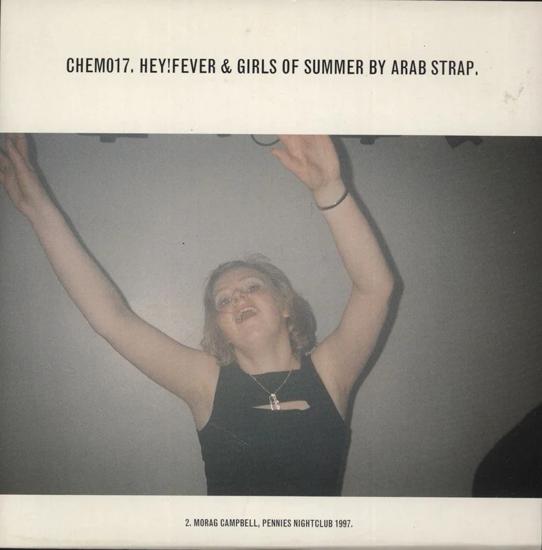 Arab Strap Hey! Fever UK 7" vinyl
