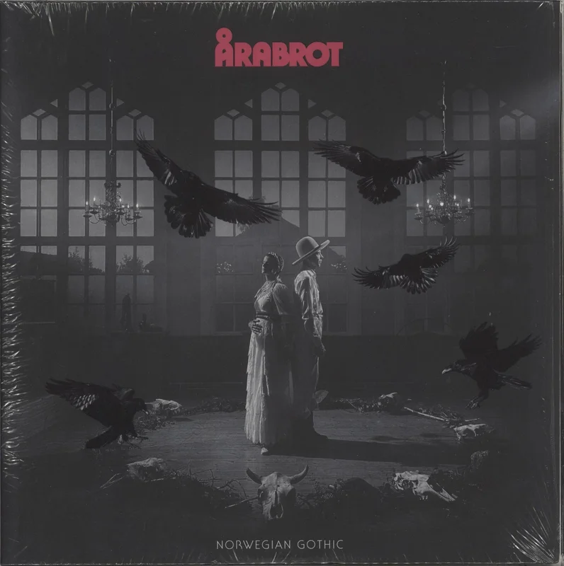 Arabrot Norweigan Gothic - Black/Clear/Pink Vinyl - Shrink German 2-LP vinyl set