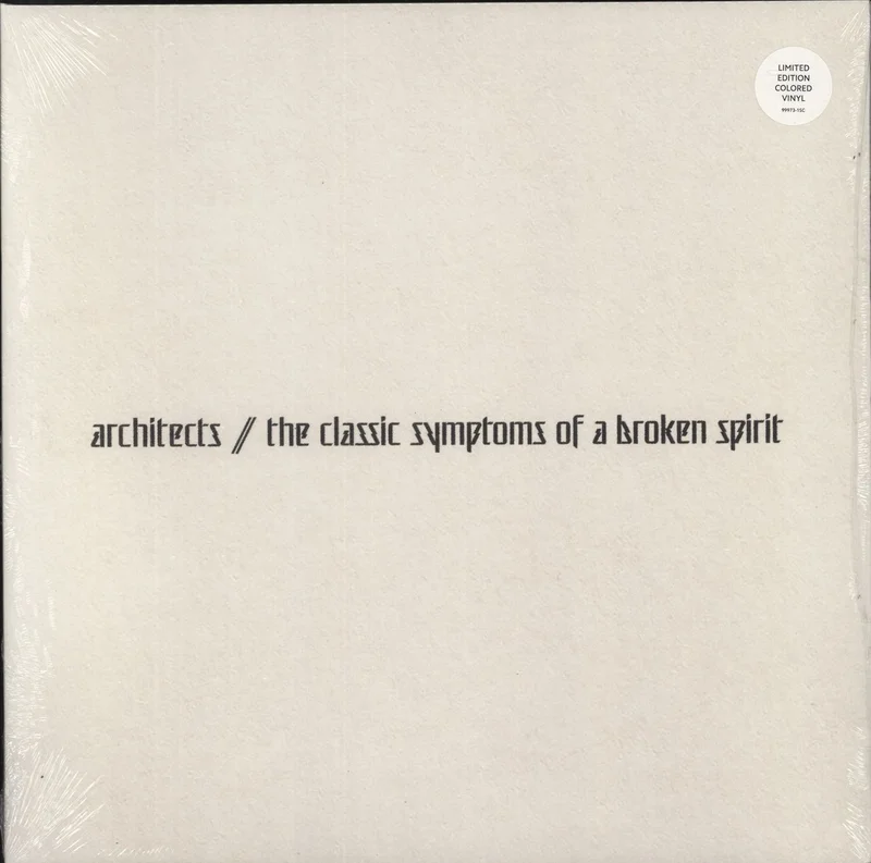 Architects The Classic Symptoms Of A Broken Spirit - Clear Vinyl - Sealed US Vinyl LP