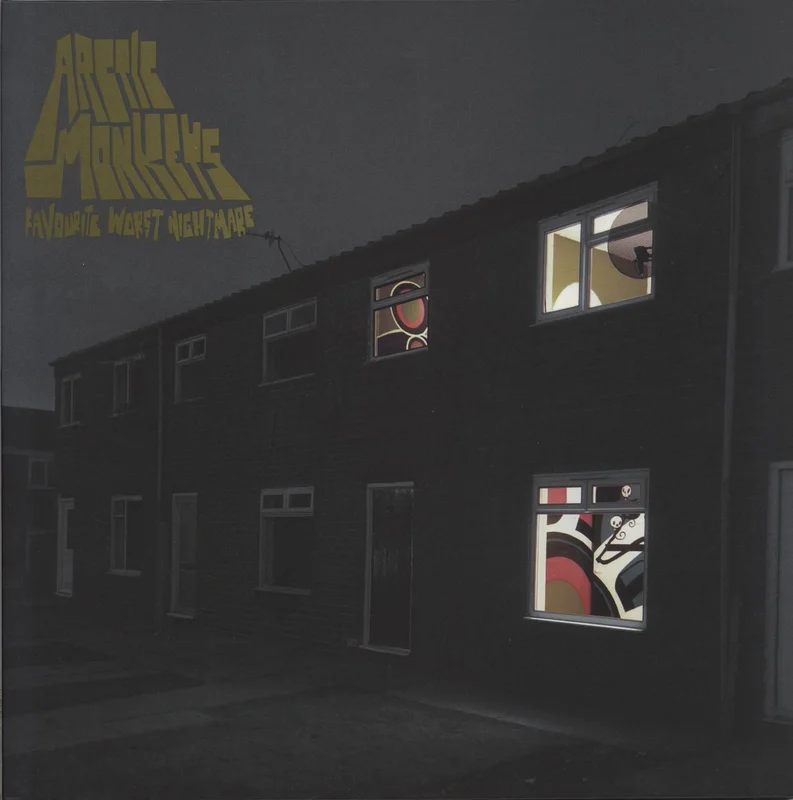 Arctic Monkeys Favourite Worst Nightmare - 1st - EX UK Vinyl LP