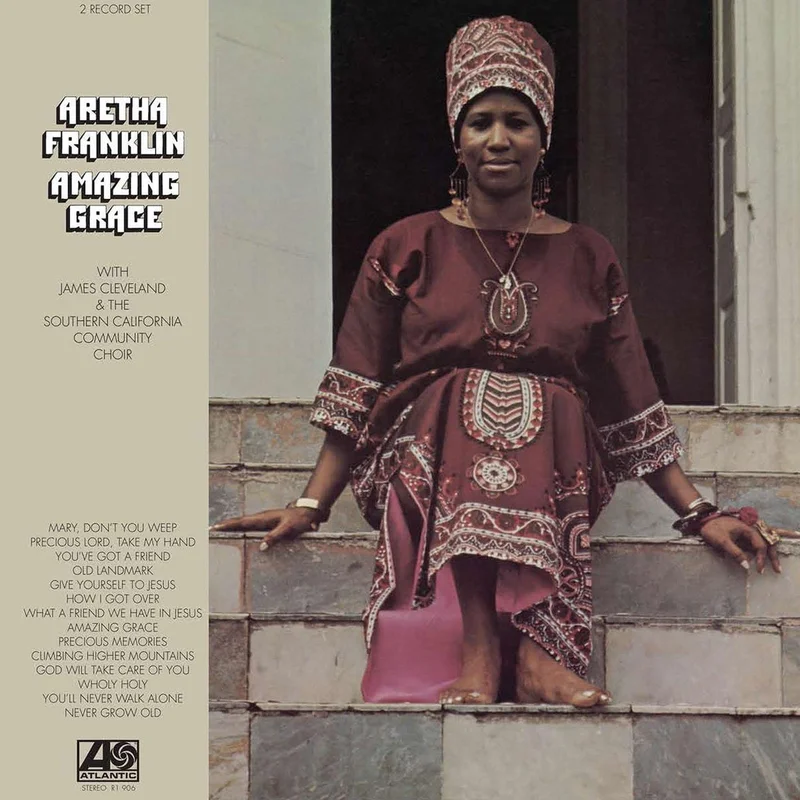 Aretha Franklin Amazing Grace - 180 Gram Black Vinyl - Sealed UK 2-LP vinyl set