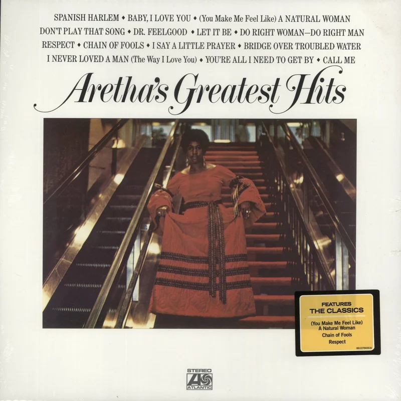 Aretha Franklin Aretha's Greatest Hits - 180gram Vinyl + Sealed & Hype-sticker UK Vinyl LP