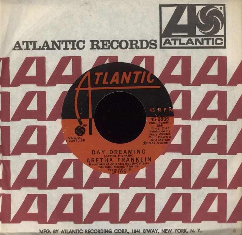 Aretha Franklin Day Dreaming US 7" vinyl