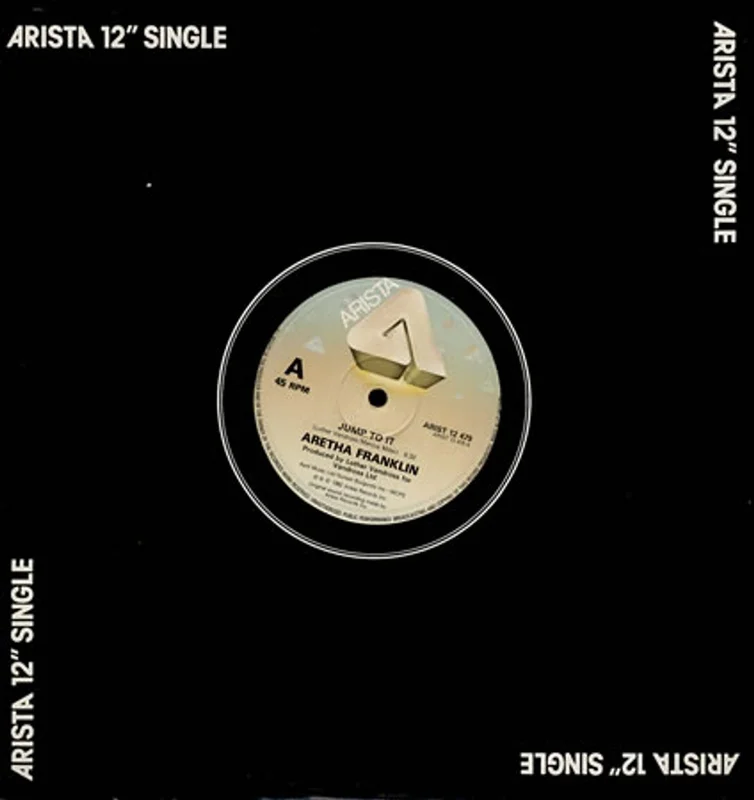 Aretha Franklin Jump To It UK 12" vinyl