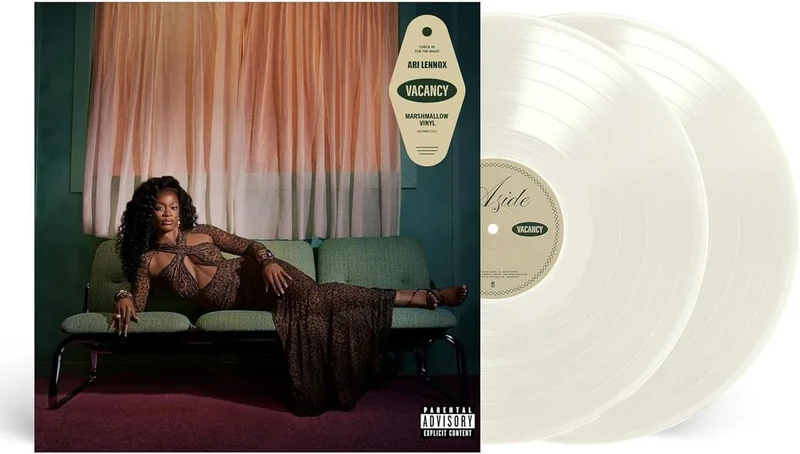 Ari Lennox Vacancy - Marshmallow White Vinyl - Sealed UK 2-LP vinyl set