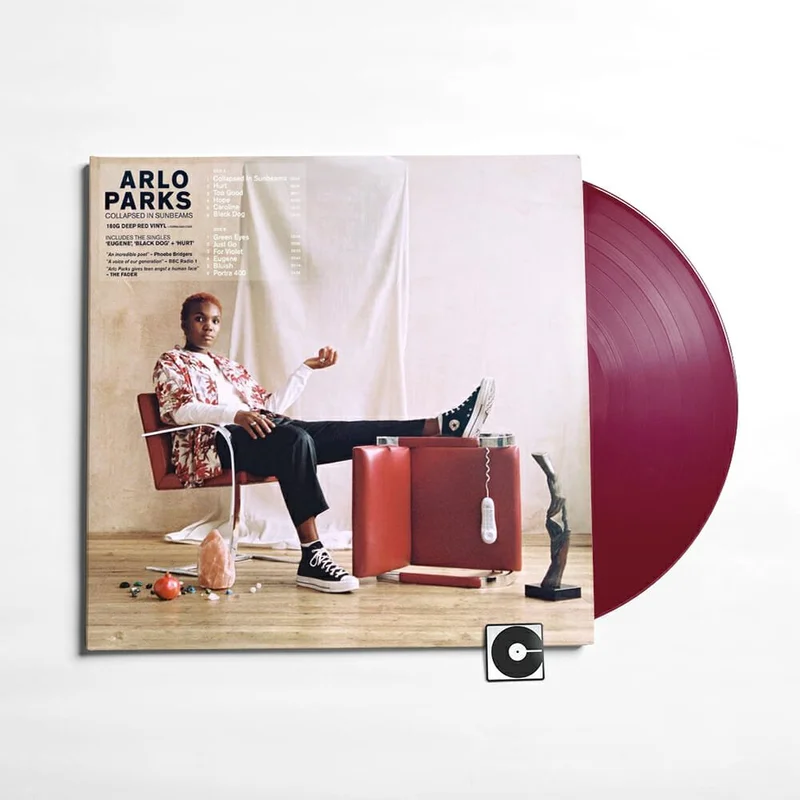 Arlo Parks - "Collapsed In Sunbeams" Standard - Red Vinyl