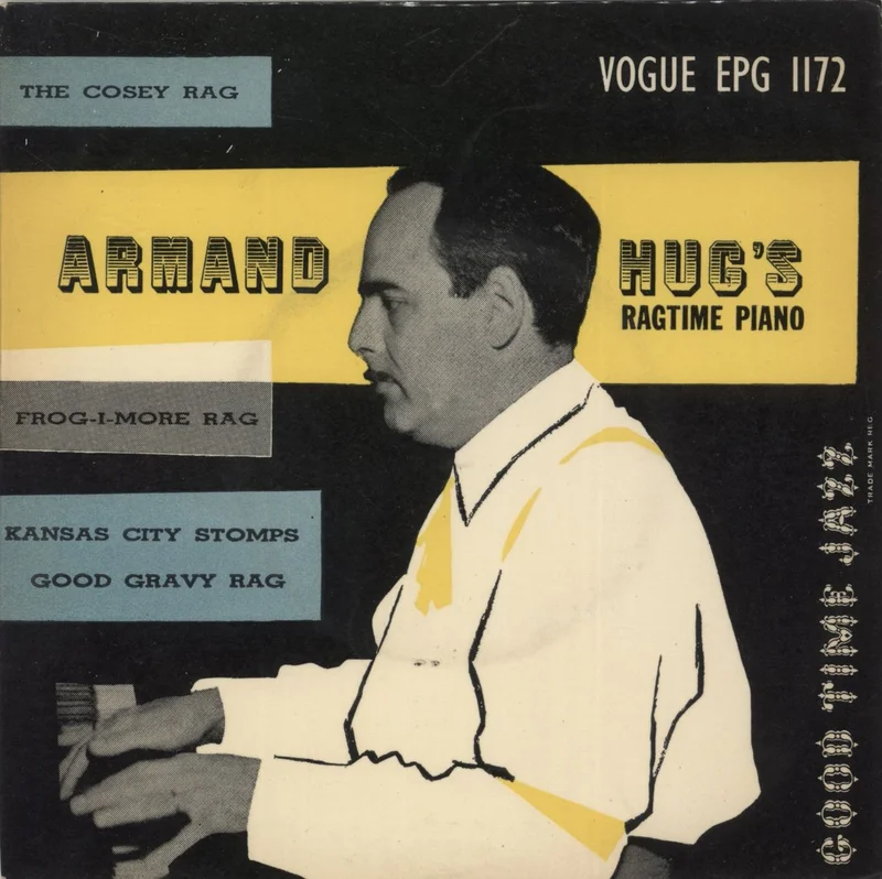 Armand Hug Armand Hug's Ragtime Piano UK 7" vinyl