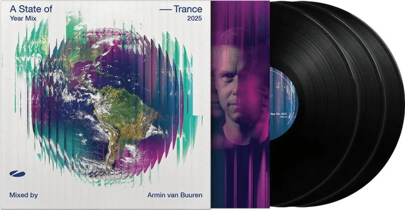 Armin Van Buuren A State Of Trance Year Mix 2025 - 180 Gram Vinyl UK 3-LP vinyl set