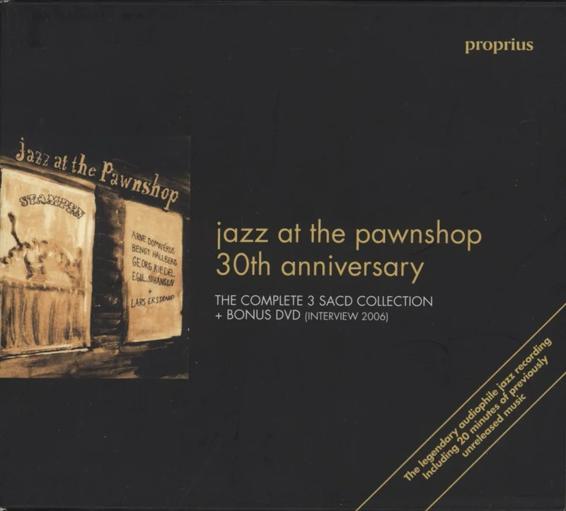 Arne Domnrus Jazz At The Pawnshop - 30th Anniversary Swedish Cd album box set