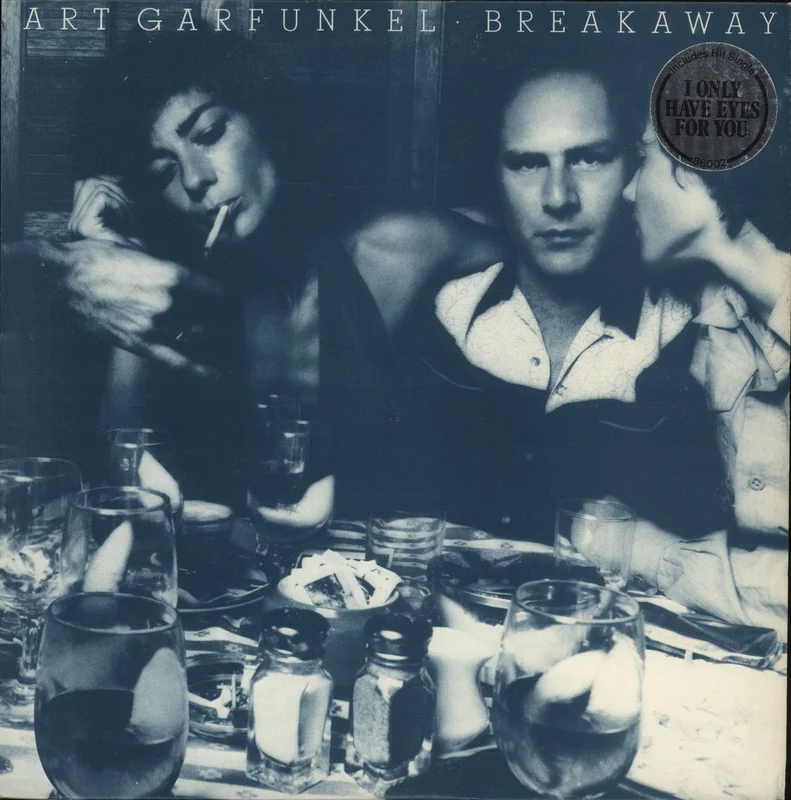 Art Garfunkel Breakaway - Hype Sticker + Inner + Catalogue Insert UK Vinyl LP
