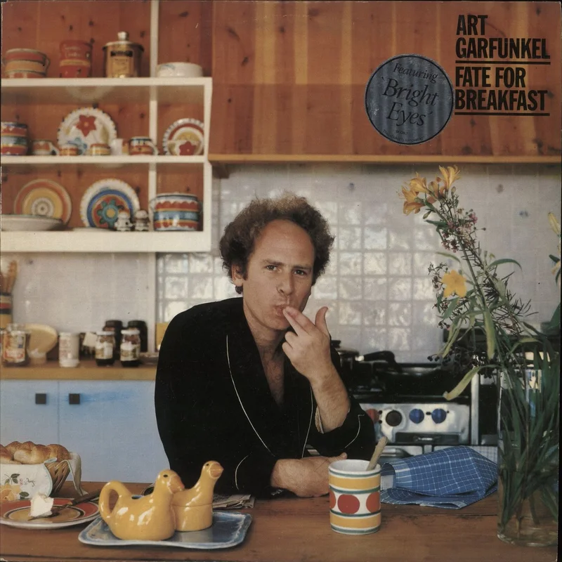 Art Garfunkel Fate For Breakfast - Stickered & Promo Stamped UK Vinyl LP
